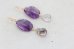 画像4: 14KGF elestial amethyst  pierce (4)