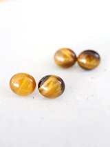 14KGF  Tiger's eye pierce