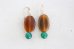画像2: 14KGFgreenonyx  buffalo_horn　 pierce (2)
