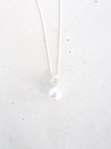 SILVER925 akoyapearl  necklace
