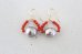 画像3: 14KGF coral South Sea Pearl　pierce (3)