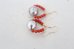 画像4: 14KGF coral South Sea Pearl　pierce (4)