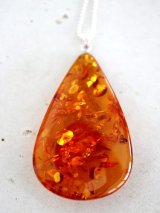 SILVER925 amber necklace