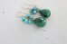 画像4: 14KGF Verdite  turquoise pierce (4)