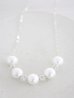 画像1: SILVER925　cottonpearl　necklace (1)