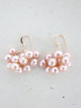 14KGF pinkpearl pierce