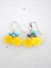 画像1: 14KGF turquoise  jade pierce (1)