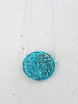 SILVER925  turquoise necklace