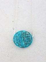 SILVER925  turquoise necklace
