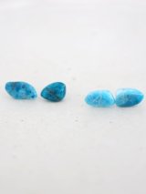 14KGF blueapatite pierce