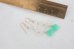 画像2: 14KGF chrysoprase crystal pierce   (2)