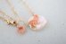 画像2: 14KGF coral keshipearl necklace (2)