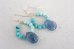 画像2: 14KGF turquoise fluorite pierce (2)