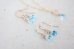 画像3: 14KGF  blue　topaz pierce (3)