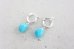 画像2: SILVER925 turquoise pierce (2)