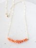 画像1: 14KGF coral necklace (1)