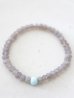 画像1: larimar grayonyx bracelet  (1)