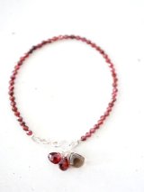 SILVER925  garnet bracelet