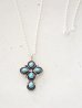 画像1: SILVER925   turquoise necklace (1)