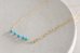 画像2: 14KGF Sleeping Beauty Turquoise  necklace (2)