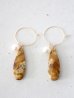 画像1: 14KGF yellowopal akoyapearl pierce (1)