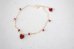 画像3: 14KGF ruby redheart　bracelet  (3)