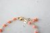 画像3: 14KGF coral bracelet (3)