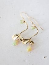 14KGF opal peridot pierce 