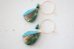 画像4: 14KGF turquoise labradorite pierce (4)