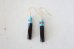 画像2: 14KGF turquoise taigarwood pierce  (2)