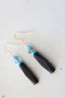 画像3: 14KGF turquoise taigarwood pierce  (3)