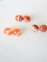 14KGF carnelian pierce 