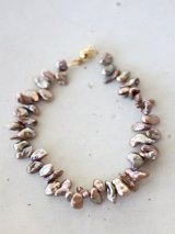 14KGF keshipearl　bracelet