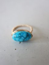 kingman turquoise　ring