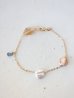 画像1: 14KGF keshipearl　kyanite　bracelet (1)