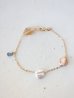 画像1: 14KGF keshipearl　kyanite　bracelet (1)