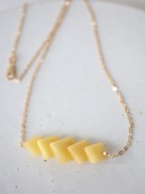 14KGF royal amber  (light)necklace
