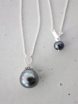 SILVER925　South Sea Pear　necklace
