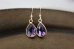 画像2: 14KGF  amethyst pierce  (2)