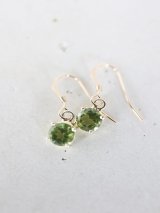 14KGF peridot pierce