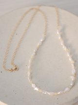 14KGFopal pearl necklace