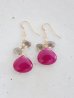 画像1: 14KGF jade  smoky quartz pierced (1)