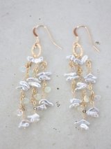 14KGFopal  pearl pierce