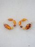 画像1: 14KGF amber pierce (1)