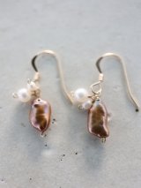14KGF  pearl  pierce 
