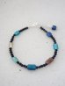 画像1: SILVER925　roman glass serpentine　bracelet  (1)