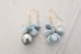 画像2: 14KGF blueopal South Sea Pearl　pierce (2)