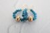 画像4: 14KGF pearl×bluejade pierce (4)