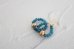 画像3: 14KGF pearl×bluejade pierce (3)