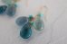画像4: 14KGF turquoise×flowlignt pierce (4)